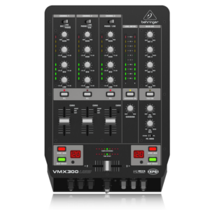 Behringer - Mezclador de DJ de 3 canales Pro Mixer VMX300USB