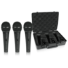 Behringer XM1800S Micrófonos dinámicos para voz / instrumentos Paquete de 3