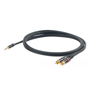 PROEL - CHLP215LU3 Cable MiniPlug a 2 RCA 3mts