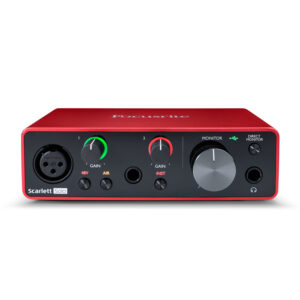 Focusrite Scarlett Solo 3ra Generación Interfaz de Audio USB