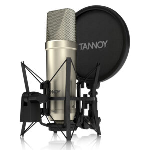 TANNOY - TM1 Micrófono de Condensador + Araña + Antipop