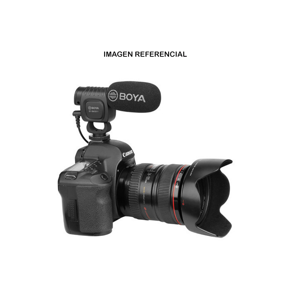 BOYA BY-MM1 - Micrófono de video de escopeta, micrófono de grabación  compacto universal en cámara, condensador direccional para DSLR,  videocámara