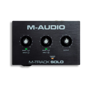 M-Audio - M-Track Solo II Interfaz de audio USB de 2 canales