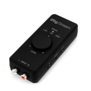 IK Multimedia - iRig Stream - Interfaz de Audio de Transmisión