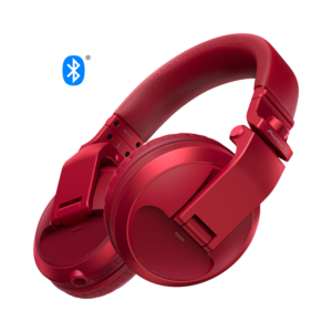 Pioneer DJ – HDJ-X5BT Auriculares para DJ con Bluetooth – Color Rojo