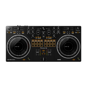 PIONEER DDJ-REV1 Controlador DJ de 2 canales estilo scratch para Serato DJ Lite (NEGRO)