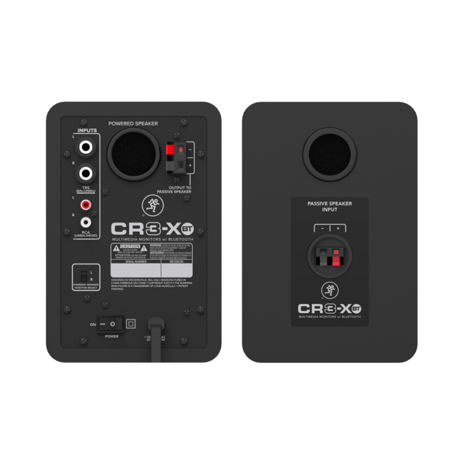 Mackie CR3-XBT Monitores multimedia de 3" con Bluetooth (PAR)