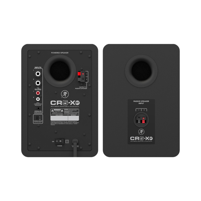 Mackie CR5-XBT Monitores multimedia de 5" con Bluetooth (PAR)