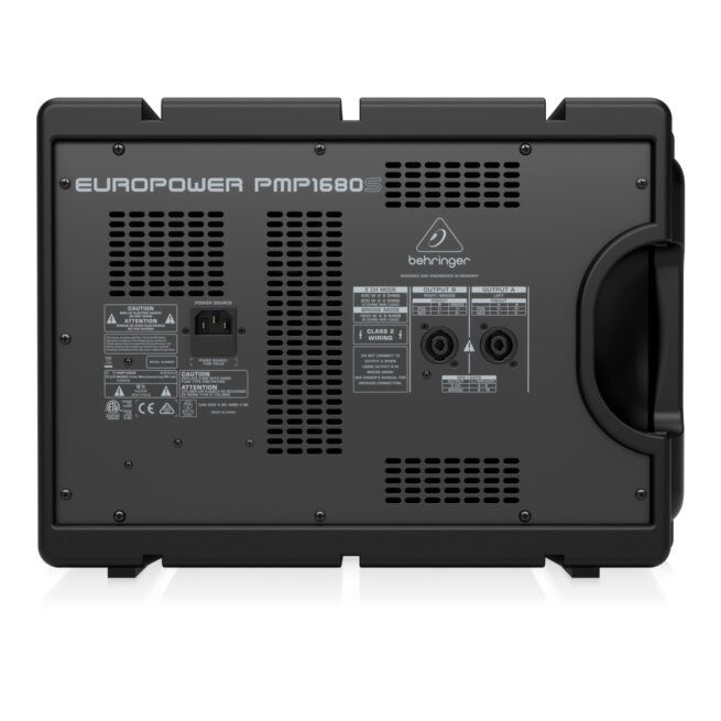 BEHRINGER PMP1680S Mezclador autoamplificado de 10 canales y 1600W