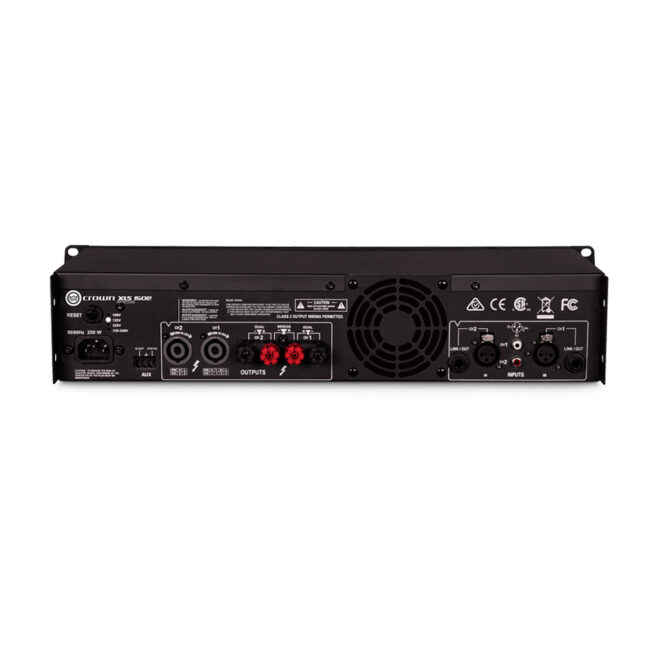 Crown XLS 1502 525W Amplificador de potencia de 2 canales