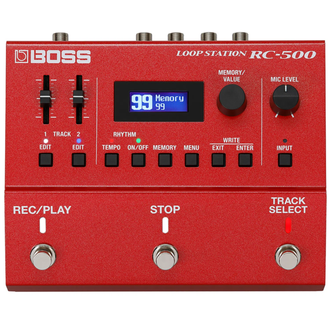 Boss RC-500 Loop Station Pedal grabador de frases compacto