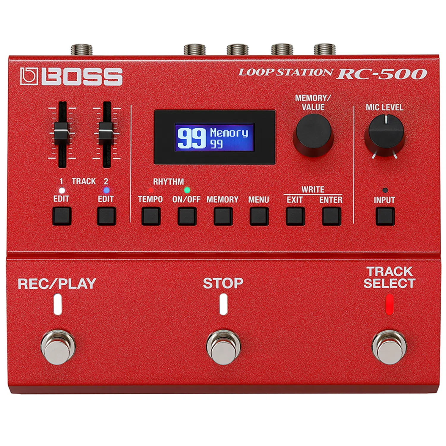 perturbación polla ignorar Boss RC-500 Loop Station Pedal grabador de frases compacto | Audio Store